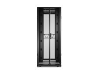 APC NetShelter SX Gen 2 - Rack skåp - 1991 H x 800 B x 1200 D mm, med sidor - golvstående - svart - 42U - 19" - TAA-kompatibel AR3380B2