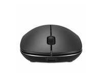 Kensington MY230 EQ - Mus - laddningsbar - höger- och vänsterhänta - 3 knappar - trådlös - 2.4 GHz, Bluetooth 5.0 - trådlös USB-mottagare - brun låda K75304WW