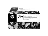 HP 729 - Original - DesignJet - utbytessats för skrivhuvud - för DesignJet T730, T830 F9J81A