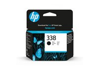 HP 338 - 11 ml - svart - original - bläckpatron - för Officejet 100, 150, H470, K7100; Photosmart 7850, C3170, C3180, C3183, C3190, Pro B8350 C8765EE#UUS