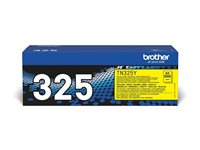 Brother TN325Y - Gul - original - tonerkassett - för Brother DCP-9055CDN, DCP-9270CDN, HL-4140CN, MFC-9460CDN, MFC-9465CDN, MFC-9970CDW TN325Y