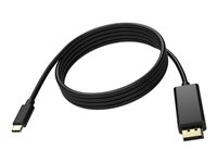 Vision - Adapterkabel - USB-C (hane) till DisplayPort (hane) - USB 3.1/ USB 3.2 - 2 m - 8K60Hz stöd - svart TC 2MUSBCDP8K/BL