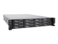NETGEAR ReadyNAS 4220 RN422X124 - NAS-server - 12 fack - 48 TB - kan monteras i rack - SATA 3Gb/s - HDD 4 TB x 12 - RAID 0, 1, 5, 6, 10, JBOD, 5 hot spare - RAM 8 GB - Gigabit Ethernet / 10 Gigabit Ethernet - iSCSI support - 2U RN422X124-100NES
