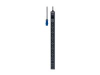 APC Easy Basic Rack PDU EPDU1116B - Kraftdistributionsenhet (kan monteras i rack) - AC 200/208/230 V - 3680 VA - ingång: IEC 60309 2P+E - utgångskontakter: 24 (20 x IEC 60320 C13, 4 x IEC 60320 C19) - 0U - 3 m sladd - svart - för P/N: SMX1500RM2UCNC, SMX2KR2UX145, SMX3KR2UNCX145, SMX750C, SMX750CNC, SMX750CUS EPDU1116B