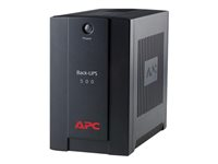APC Back-UPS 500CI - UPS - AC 230 V - 300 Watt - 500 VA - utgångskontakter: 3 - svart BX500CI