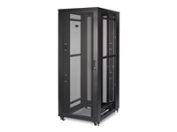 APC NetShelter SV - Rack skåp - svart - 42U - 19" - för P/N: SMTL1500RM3UC, SMTL1500RMI3UC, SRT3000XLAUS, SRTL3KRM1UC, SRTL3KRM1UNC AR2480