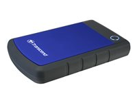 Transcend StoreJet 25H3B - Hårddisk - 1 TB - extern (portabel) - 2.5" - USB 3.0 TS1TSJ25H3B
