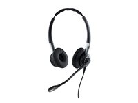 Jabra BIZ 2400 II QD Duo NC Wideband - Headset - på örat - kabelansluten - Quick Disconnect 2489-820-209