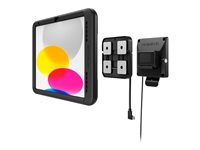Compulocks iPad 10th-11th (A16) Gen PowerMove Black - Monteringskomponent (hölje) - för surfplatta - svart - skärmstorlek: 10.9" - för Apple 10.9-inch iPad Wi-Fi, Wi-Fi + Cellular PMIP109