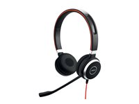 Jabra Evolve 40 UC stereo - Headset - på örat - kabelansluten - USB-C 6399-829-289