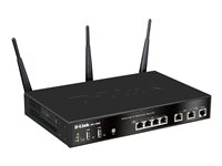 D-Link Unified Services Router DSR-1000N - Trådlös router 4-ports-switch - 1GbE - WAN-portar: 2 DSR-1000N