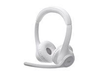 Logitech Zone 300 - Headset - på örat - Bluetooth - trådlös - offwhite 981-001417