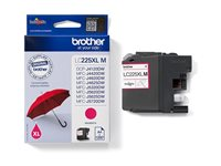 Brother LC225XLM - Magenta - original - bläckpatron - för Brother DCP-J4120, MFC-J4420, J4620, J5320, J5620, J5625, J5720; Business Smart MFC-J4420 LC225XLM