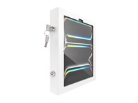 Compulocks iPad Pro M4 13" (2024), Apex Enclosure Brandable Floor Stand - Hölje - för surfplatta - märkningsbar - låsbar - metall, polypropylen - vit - skärmstorlek: 13" - golvstående - för Apple 13-inch iPad Pro (M4) 140W13PAPX4W