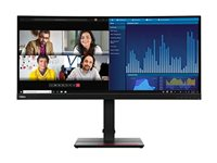 Lenovo ThinkVision P34w-20 - LED-skärm - böjd - 34.14" - med ThinkVision MC 50 skärmwebbkamera 63F2RAT3EU