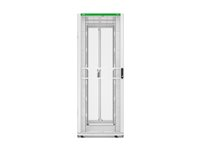 APC NetShelter SX Gen 2 - Rack skåp - 1991 H x 750 B x 1200 D mm, med sidor - golvstående - vit - 42U - 19" - TAA-kompatibel AR3350W2