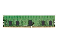 Kingston - DDR4 - modul - 8 GB - DIMM 288-pin - 3200 MT/s / PC4-25600 - CL22 - 1.2 V - registrerad - ECC - för HPE Cloudline CL2600 Gen10, CL2800 Gen10, CL4100 Gen10; ProLiant DX910, e910 KTH-PL432S8/8G