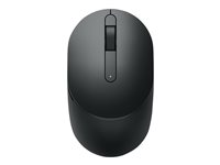 Dell MS3320W - Mus - optisk - 3 knappar - trådlös - 2.4 GHz, Bluetooth 5.0 - svart - med 3 years NBD Advance Exchange MS3320W-BLK