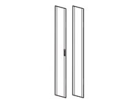 APC NetShelter SX - Rackdörr - grå - 42U - för P/N: NBPD0160A, NBWL0355A, NBWL0356A, SMC1500I-2UC, SRT1000RMXLI, SRT1000RMXLI-NC AR7150G