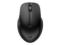 HP 435 - Mus - ergonomisk - 5 knappar - trådlös - 2.4 GHz, Bluetooth - Bluetooth USB-adapter - jacksvart - för Fortis 11 G9; Pro Mobile Thin Client mt440 G3; ProBook 455 G9; ZBook Power G9, Studio G9 3B4Q5AA#AC3