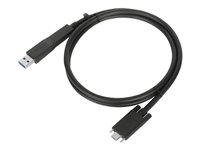 Targus - USB-kabeluppsättning - tumskruvar - svart - för Targus Universal, Universal DV4K, USB-C Universal QUAD 4K, USB-C Universal QUAD HD ACC1133GLX