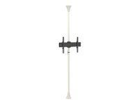 Multibrackets M Floor to Ceiling Mount Pro MBFC1U - Monteringssats (takmontering, golvmontering) - för LCD-display - aluminium, stål - vit - skärmstorlek: 40"-65" 7350073735686