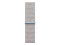 Apple - Slinga för smart klocka - 46mm - 145 - 220 mm - blå dimma MHYU4ZM/A
