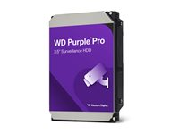 WD Purple Pro WD141PURP - Hårddisk - 14 TB - inbyggd - 3.5" - SATA 6Gb/s - 7200 rpm - buffert: 512 MB WD141PURP