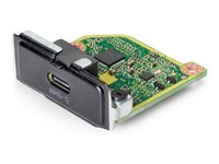 HP Flex IO V2 Card - USB-C 3.1 Gen2-portgränssnittskort med 100W PD - för EliteDesk 800 G6 (mini desktop, 35W or 65W), 805 G6 (mini desktop); ProDesk 400 G6 (mini desktop), 405 G6 (mini desktop), 600 G6 (mini desktop) 13L60AA