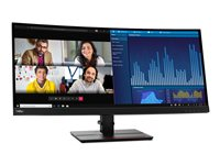 Lenovo ThinkVision P34w-20 - LED-skärm - böjd - 34.14" - med ThinkVision MC 50 skärmwebbkamera 63F2RAT3EU
