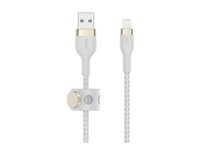Belkin BoostCharge - Lightning-kabel - USB hane till Lightning hane - 1 m - vit CAA010BT1MWH