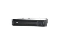 APC Smart-UPS 1500VA LCD RM - UPS (kan monteras i rack) - AC 230 V - 1000 Watt - 1500 VA - Ethernet, RS-232, USB - utgångskontakter: 4 - 2U - svart - med APC UPS Network Management Card - för P/N: AR4018SPX432, AR4024SP, AR4024SPX429, AR4024SPX431, AR4024SPX432, NBWL0356A SMT1500RMI2UNC