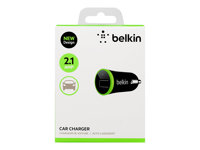 Belkin Micro Car Charger - Strömadapter för bil - 2.1 A (USB) - svart, grön F8J051CWBLK