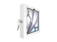 Compulocks iPad Air M2 & M3 11", Apex Enclosure Rolling Cart - Rise Freedom White - Monteringssats (hölje, vagnstativ) - för surfplatta - låsbar - medicinsk - höggradig aluminium - vit - skärmstorlek: 11" - för Apple 11-inch iPad Air (M2, M3) MCRSTDW11APXW