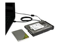 StarTech.com SATA till USB-kabel - USB 3.1 (10 Gbit/s) - UASP - Kontrollerkort - 2.5", 3.5" - SATA 6Gb/s - USB 3.1 (Gen 2) - svart USB312SAT3