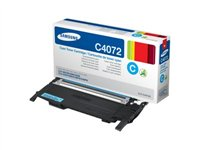 Samsung CLT-C4072S - Cyan - original - tonerkassett - för CLP-320, 320N, 325, 325W; CLX-3185, 3185FN, 3185FW, 3185N, 3185W CLT-C4072S/ELS