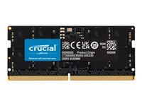 Crucial - DDR5 - modul - 16 GB - SO DIMM 262-pin - 5600 MT/s / PC5-44800 - CL46 - 1.1 V - icke ECC CT16G56C46S5