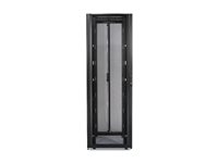 APC NetShelter SX Enclosure - Rack skåp - utan sidor - svart - 42U - 19" - TAA-kompatibel AR3150X609