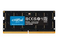 Crucial - DDR5 - modul - 32 GB - SO DIMM 262-pin - 4800 MT/s / PC5-38400 - CL40 - 1.1 V - ej buffrad - icke ECC CT32G48C40S5