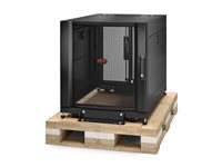 APC NetShelter SX - Rack skåp - svart - 12U - 19" - TAA-kompatibel - för P/N: SURT48RMXLBP AR3003SP