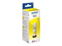 Epson 103 - 65 ml - gul - original - påfyllnadsbläck - för EcoTank L3150, L3151, L5190 C13T00S44A10