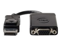 Dell DisplayPort-to-VGA Adapter - Videokort - DisplayPort (hane) till HD-15 (VGA) (hona) - DisplayPort 1.1a - 1920 x 1200 stöd DANBNBC084