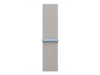 Apple - Slinga för smart klocka - 42mm - 130 - 200 mm - blå dimma MHYQ4ZM/A