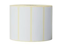 Brother - Vit - 76 x 26 mm 1900 etikett (er) (1 rulle/rullar x 1900 matrisskurna etiketter (paket om 8) - för Brother TD-4410D, TD-4420DN, TD-4520DN, TD-4550DNWB BDE1J026076102