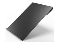 Multibrackets M A4 Broschure Shelf Floorstand - Monteringskomponent (i lager) - svart - monterbar på golvstativ 7350073732203