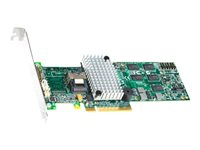 Intel RAID Controller RS2BL040 - Kontrollerkort (RAID) - 4 Kanal - SATA 3Gb/s / SAS 6Gb/s - låg profil - RAID 0, 1, 5, 6, 10, 50, 60 - PCIe 2.0 x8 - för Server System P4208CP4MHGC RS2BL040