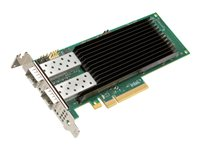 Intel Ethernet Network Adapter E830-XXVDA2 - Nätverksadapter - PCIe 4.0 x8 låg profil - 10/25 Gigabit SFP28 x 2 (paket om 5) E830XXVDA2M