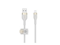 Belkin BoostCharge - Lightning-kabel - USB hane till Lightning hane - 2 m - vit CAA010BT2MWH