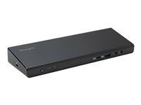 Kensington SD4750P USB-C & USB 3.0 Dual 4K Docking Station w/ 135W adapter - DP & HDMI - Win/Mac - Dockningsstation - USB-C / USB 3.0 - 2 x HDMI, 2 x DP - 1GbE - 135 Watt - TAA-kompatibel - Europa K39105EU