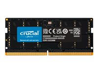 Crucial - DDR5 - modul - 32 GB - SO DIMM 262-pin - 5600 MT/s / PC5-44800 - CL46 - 1.1 V - icke ECC CT32G56C46S5